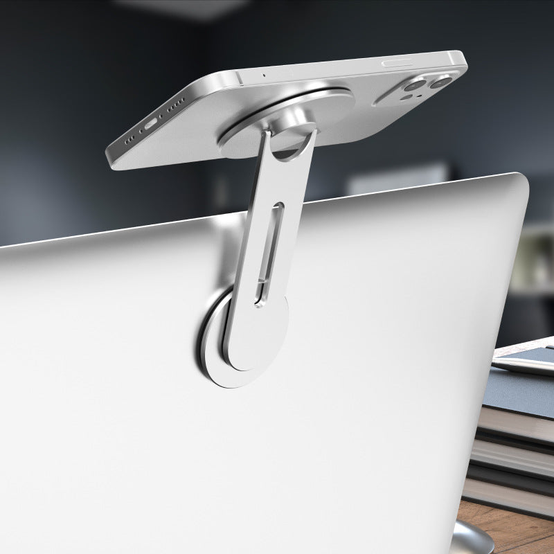 Ultratenký magnetický držák telefonu ZF013 otočný o 180 stupňů pro notebooky Stolní počítač Ultratenký magnetický držák telefonu ZF013 otočný o 180 stupňů pro notebooky Stolní počítač